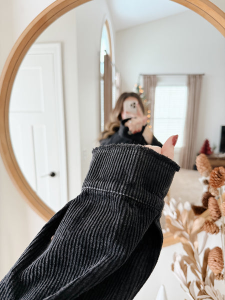 Aspen Corduroy Frayed Jacket