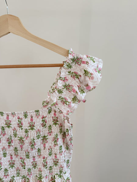 Ava Floral Midi Dress