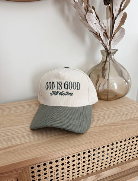 ‘God is Good’ Hat Green