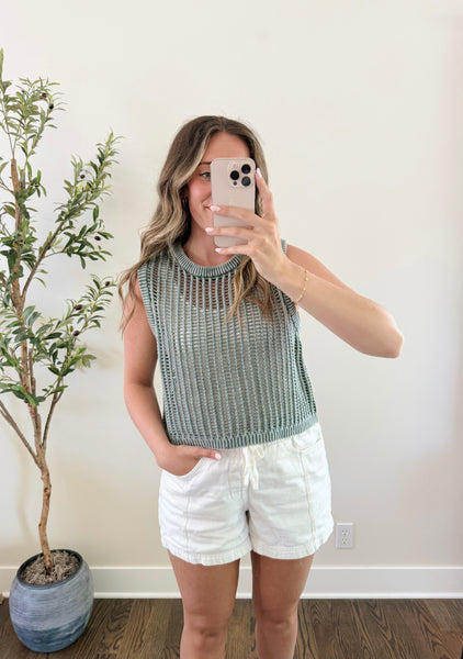 Aubrey Vintage Wash Tank