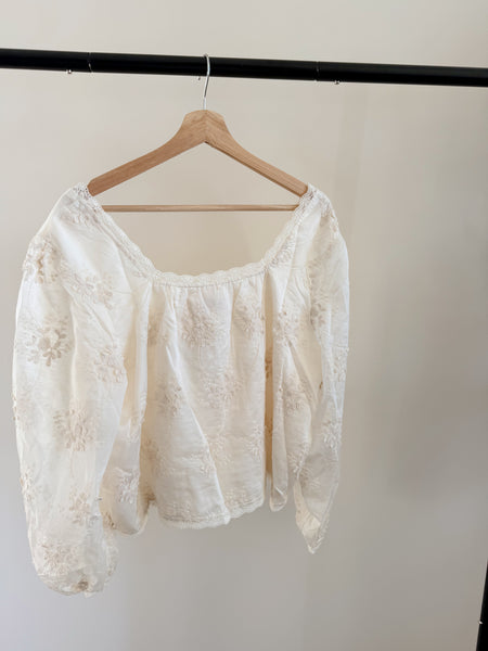 Lilly Lace Trimmed Top