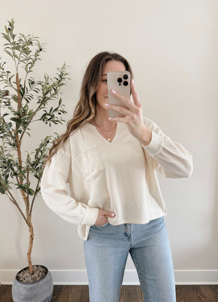 Ivory Longsleeve Knit