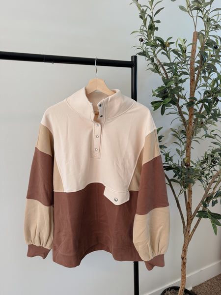 Corie Colorblock Pullover