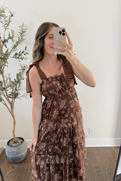 Charlie Floral Chiffon Dress