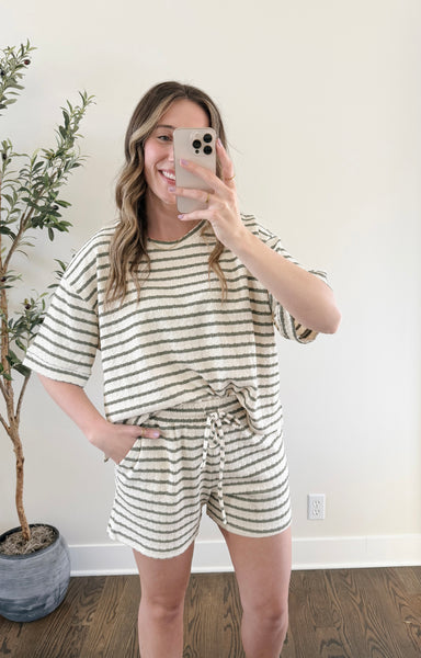 Everyday Matching Set in Olive