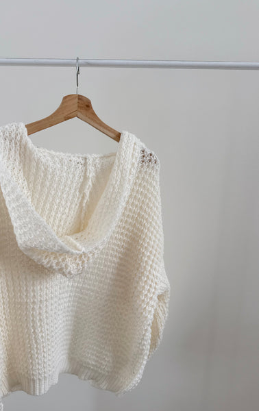 Molly Soft Knit Hooded Cardigan