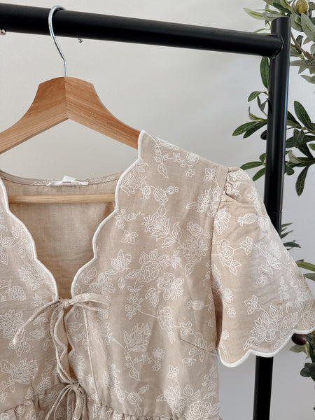 Sutton Scalloped Top