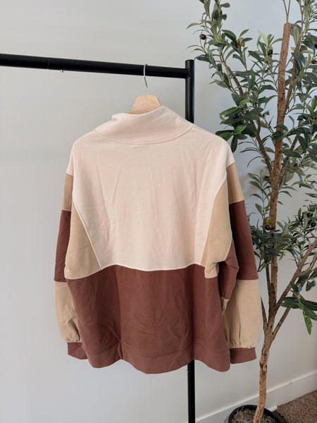 Corie Colorblock Pullover