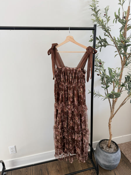 Charlie Floral Chiffon Dress