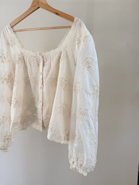 Lilly Lace Trimmed Top