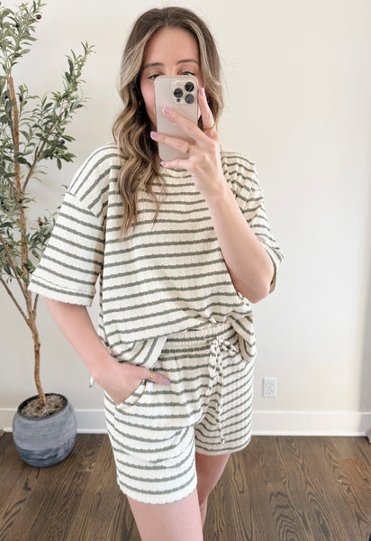 Everyday Matching Set in Olive