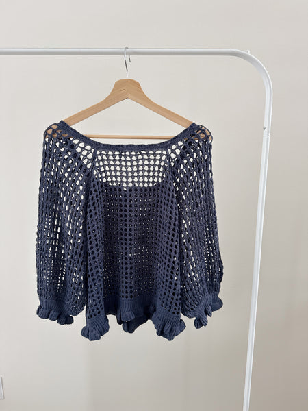 Rosa Crochet Knit Top