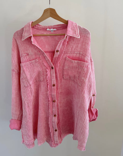 Isla Cotton Button Down