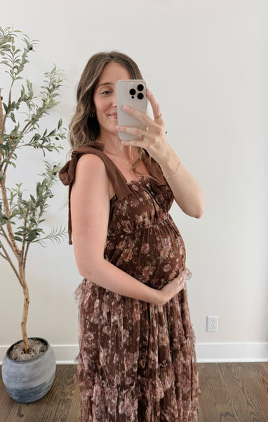 Charlie Floral Chiffon Dress