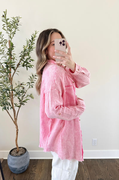 Isla Cotton Button Down