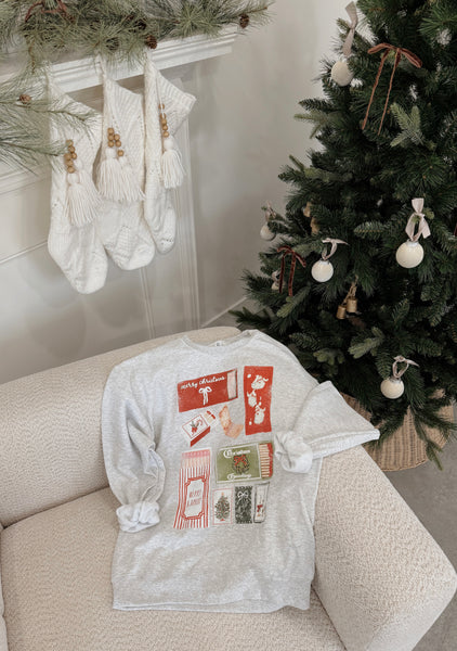 Merry & Bright Match Box Sweatshirt
