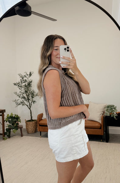 Teagan Crochet Top