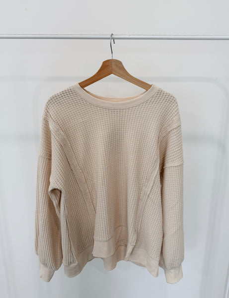 Camila Waffle Top