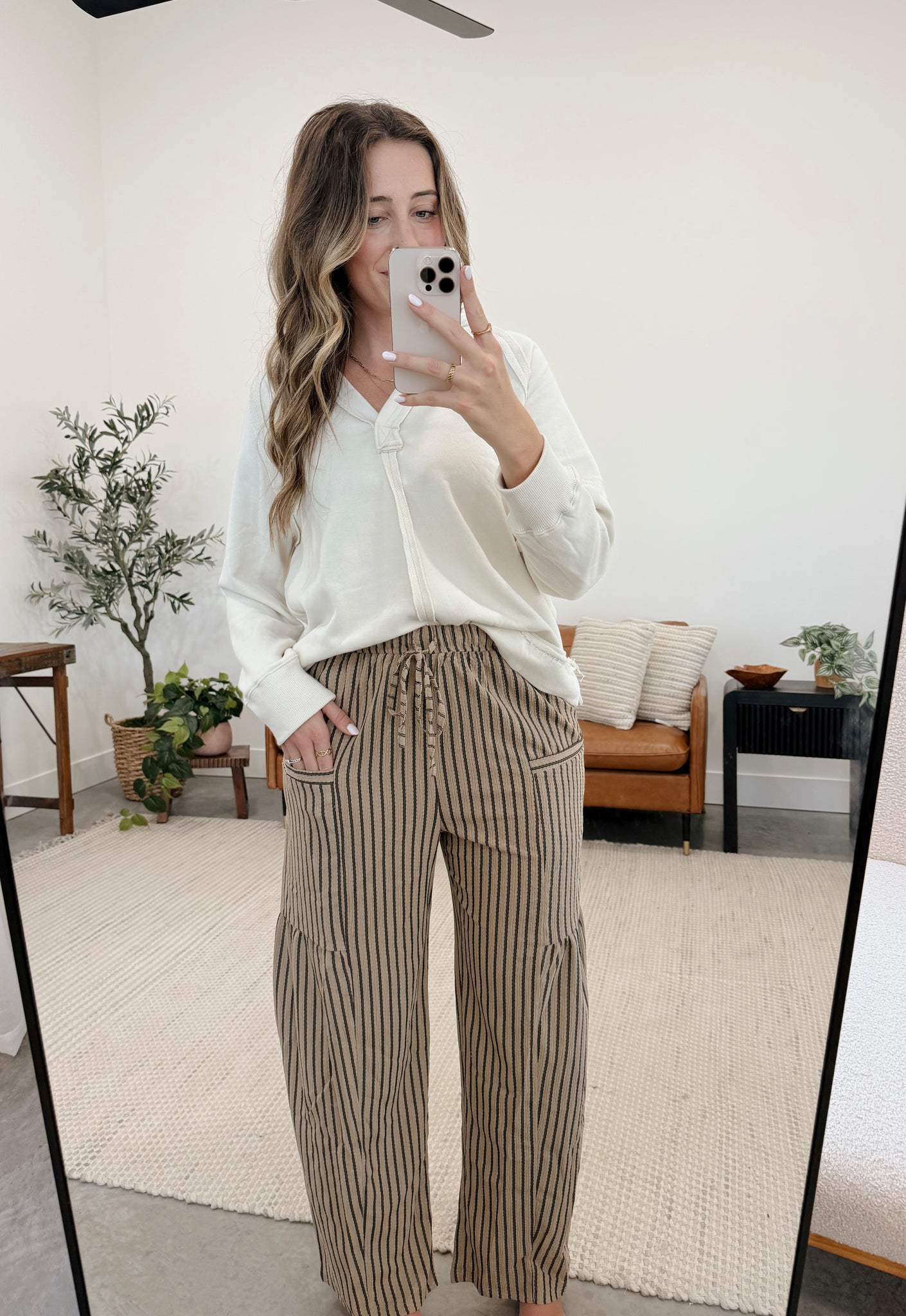 Savanna Striped Pants