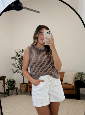 Teagan Crochet Top