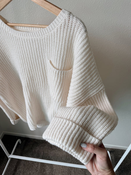 Camila Cuffed Knit Sweater