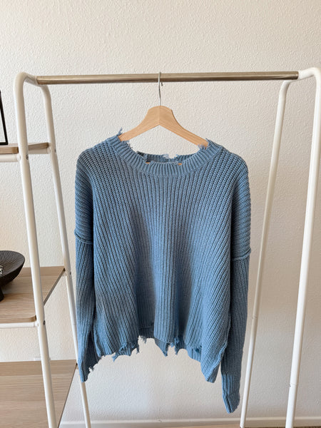 Dakota Dusty Blue Sweater