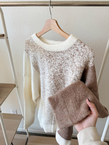 Cocoa Textured Sweater